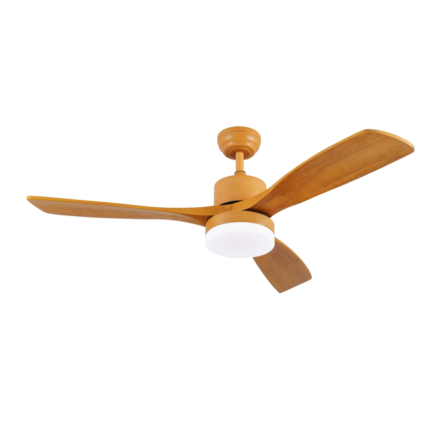 ZEVENTI - Ventilatore da soffitto LED MARE LED/24W/230V 3000-6000K Wi-Fi Tuya rovere + telecomando