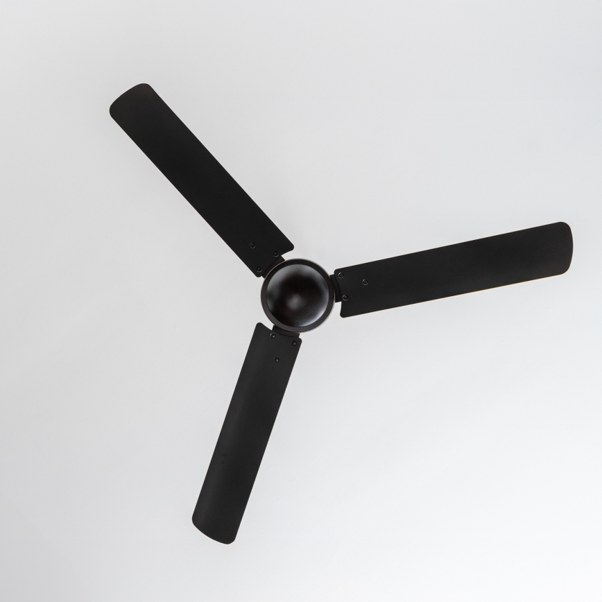 ZEVENTI - Ventilatore da soffitto TOFINO nero