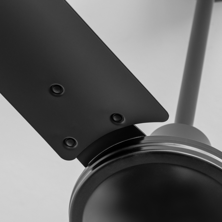 ZEVENTI - Ventilatore da soffitto TOFINO nero
