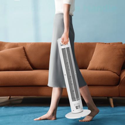 ZEVENTI - Ventilatore a torre FLOW 45W/230V bianco