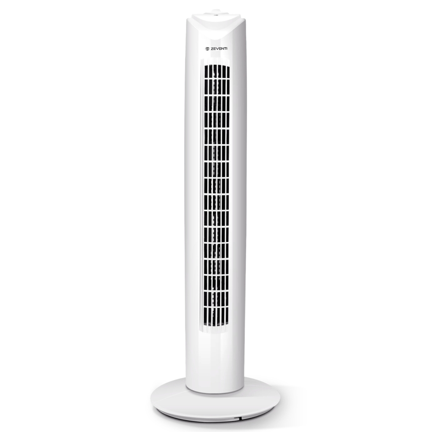 ZEVENTI - Ventilatore a torre FLOW 45W/230V bianco