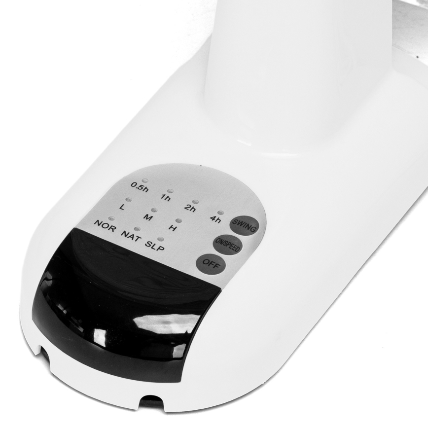 ZEVENTI - Ventilatore da parete FANNY 45W/230V Ø 41 cm bianco + telecomando