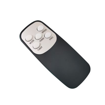 ZEVENTI - Ventilatore da parete FANNY 50W/230V nero + telecomando