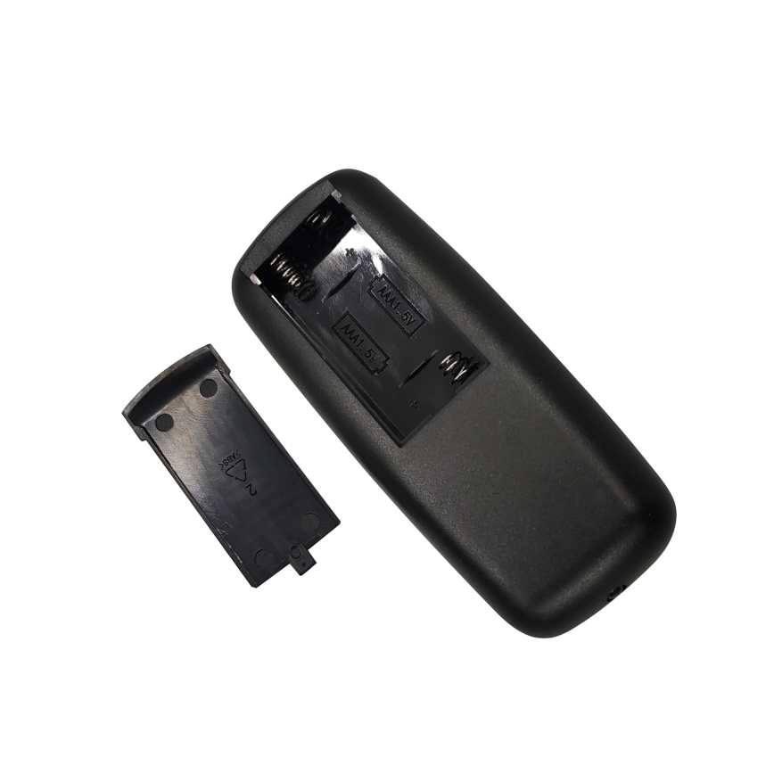 ZEVENTI - Ventilatore da parete FANNY 50W/230V nero + telecomando