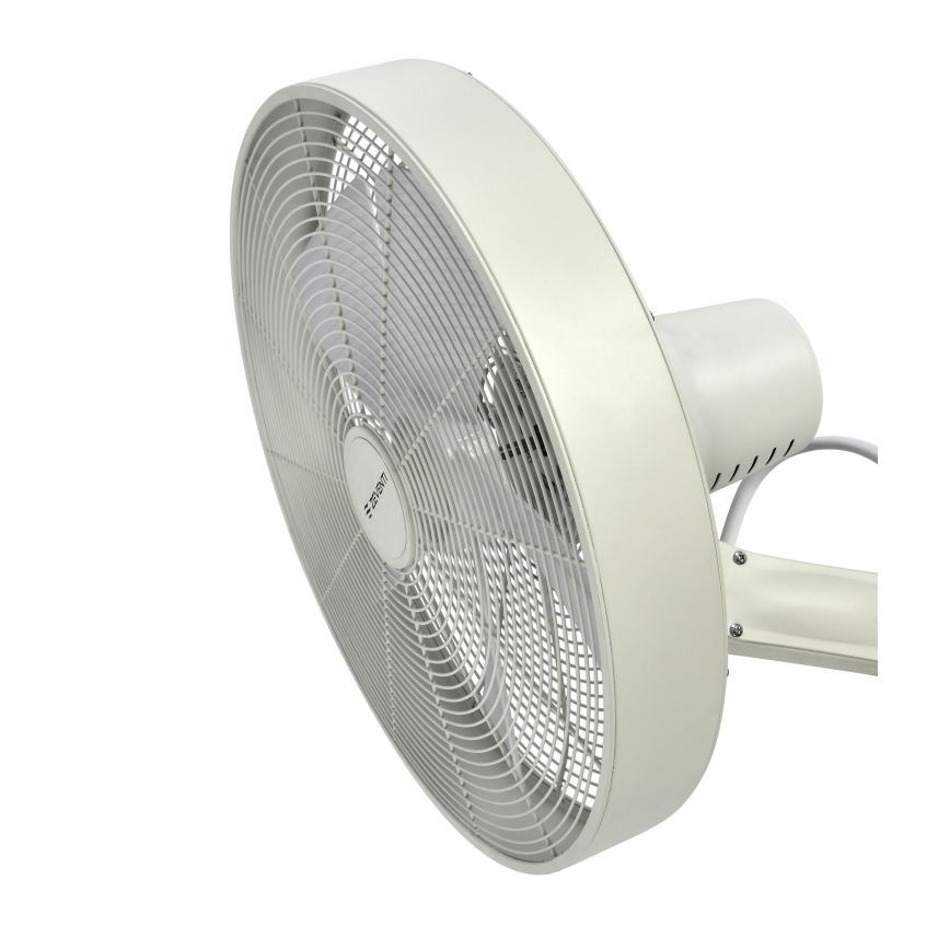 ZEVENTI - Ventilatore da parete FREEZE 50W/230V diametro 40 cm bianco + telecomando