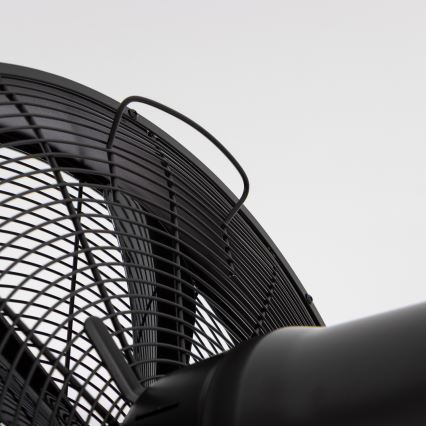 ZEVENTI - Ventilatore da parete FREEZE 50W/230V diametro 40 cm nero + telecomando