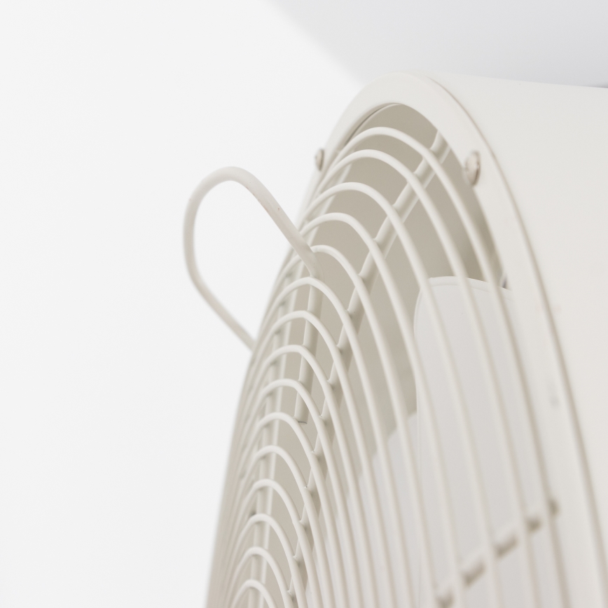 ZEVENTI - Ventilatore da parete FREEZE 50W/230V Ø 45 cm bianco + telecomando