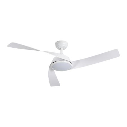 ZEVENTI - Ventilatore da soffitto a LED dimmerabile AERYS LED/24W/230V 3000/4000/6000K Wi-Fi Tuya bianco + telecomando