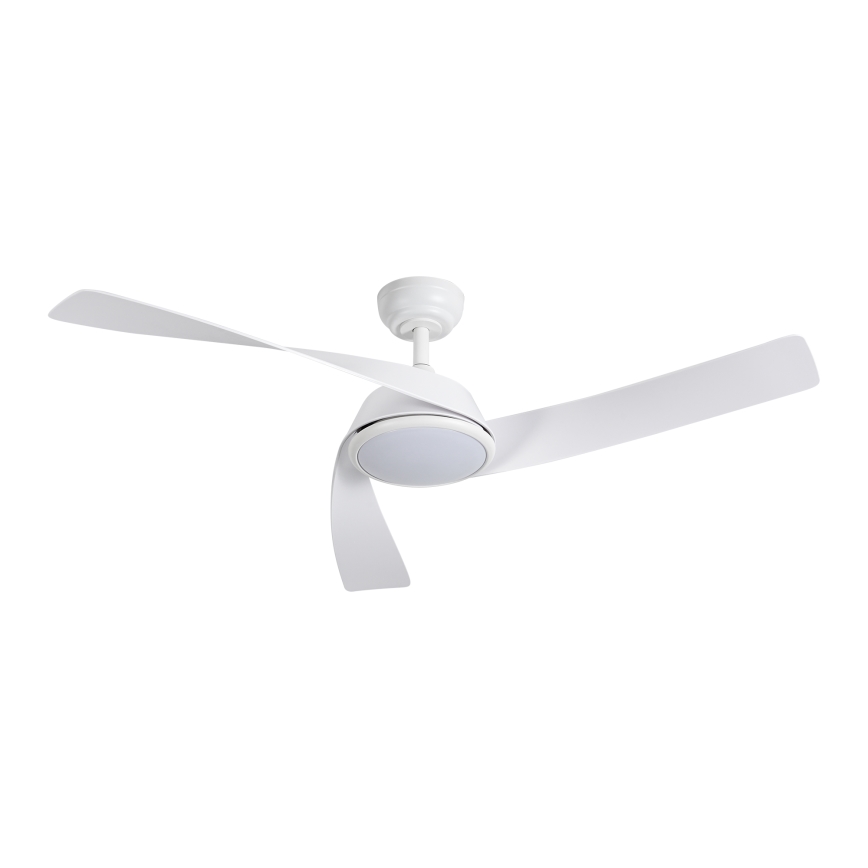 ZEVENTI - Ventilatore da soffitto a LED dimmerabile AERYS LED/24W/230V 3000/4000/6000K Wi-Fi Tuya bianco + telecomando