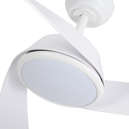 ZEVENTI - Ventilatore da soffitto a LED dimmerabile AERYS LED/24W/230V 3000/4000/6000K Wi-Fi Tuya bianco + telecomando