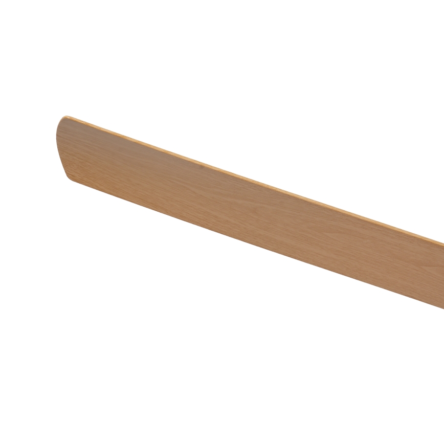 ZEVENTI - Ventilatore da soffitto dimmerabile a LED AUREX LED/24W/230V 3000/4000/6000K Wi-Fi Tuya bianco/rovere + telecomando