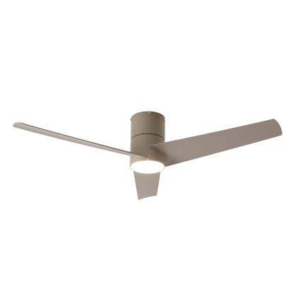 ZEVENTI - Ventilatore da soffitto LED BARROSA LED/18W/230V 3000/4000/6000K Wi-Fi Tuya beige + telecomando