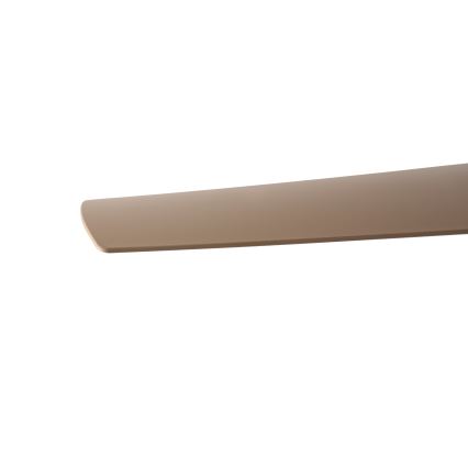 ZEVENTI - Ventilatore da soffitto LED BARROSA LED/18W/230V 3000/4000/6000K Wi-Fi Tuya beige + telecomando