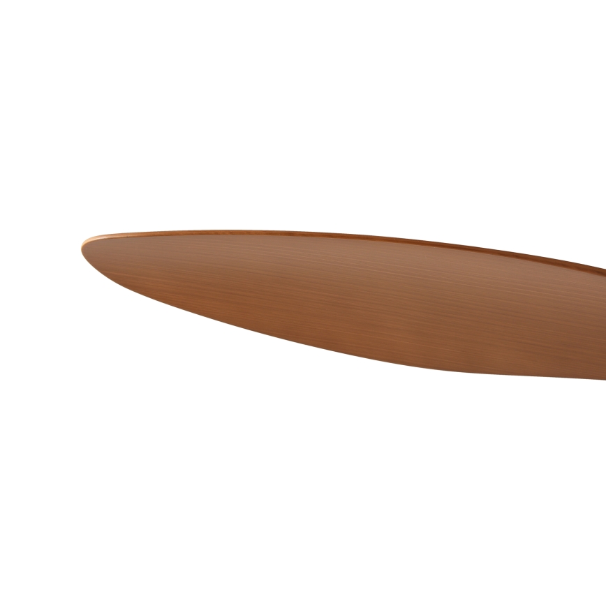 ZEVENTI - Ventilatore da soffitto LED MURO LED/18W/230V 3000/4000/6000K Wi-Fi Tuya nero + telecomando