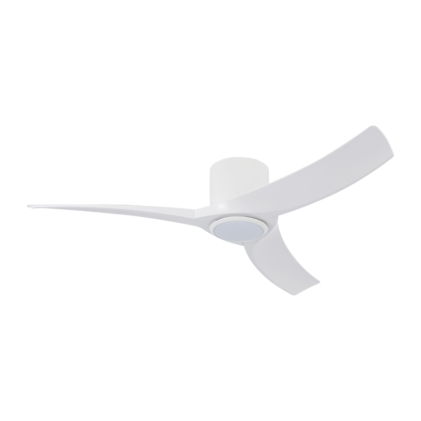 ZEVENTI - Ventilatore da soffitto dimmerabile a LED ORBITO LED/24W/230V 3000/4000/6000K Wi-Fi Tuya bianco + telecomando