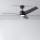 ZEVENTI - Ventilatore da soffitto LED ORVIETO LED/18W/230V 3000-6000K Wi-Fi Tuya nero + telecomando