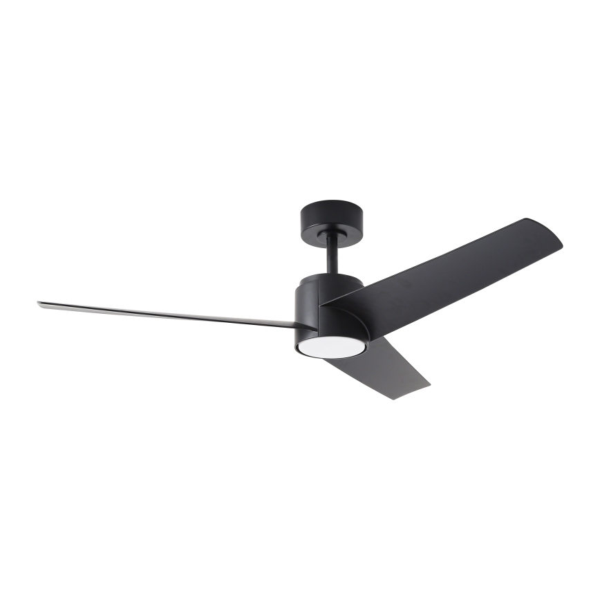 ZEVENTI - Ventilatore da soffitto LED ORVIETO LED/18W/230V 3000-6000K Wi-Fi Tuya nero + telecomando