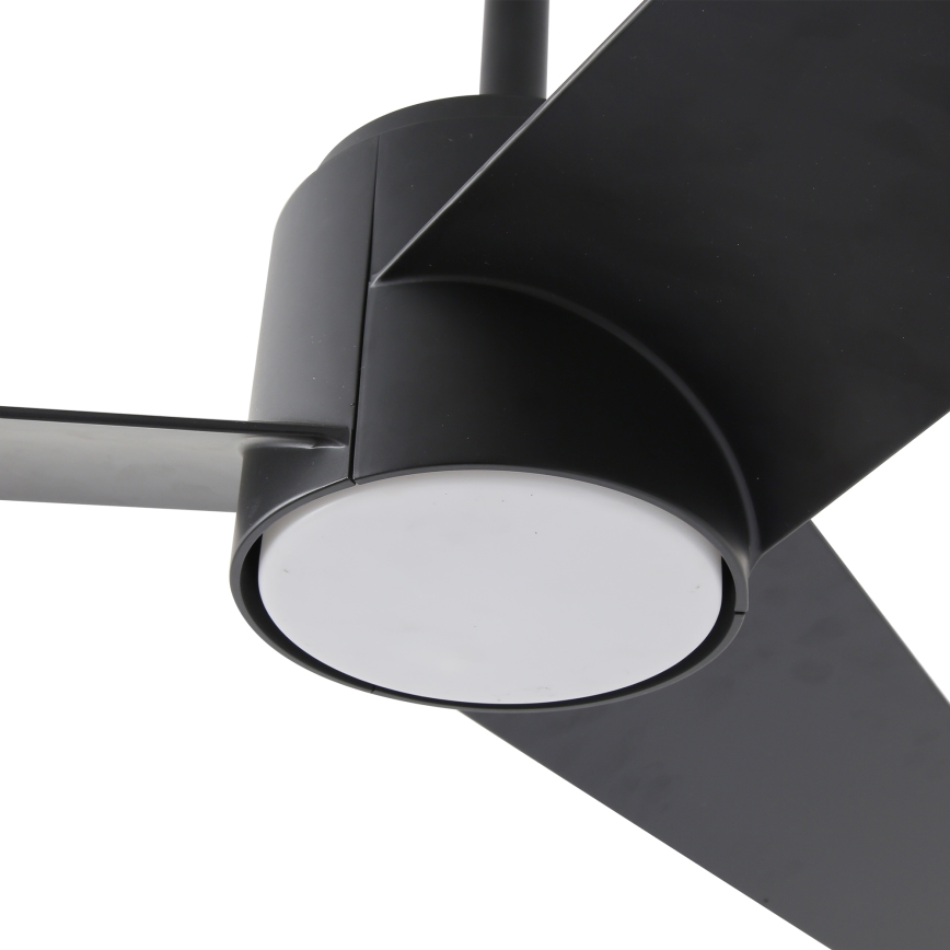 ZEVENTI - Ventilatore da soffitto LED ORVIETO LED/18W/230V 3000-6000K Wi-Fi Tuya nero + telecomando