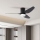 ZEVENTI - Ventilatore da soffitto LED PADUA LED/18W/230V 3000-6000K Wi-Fi Tuya nero + telecomando