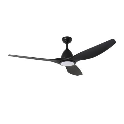 ZEVENTI - Ventilatore da soffitto LED URBINO LED/20W/230V 3000-6000K Wi-Fi Tuya nero + telecomando