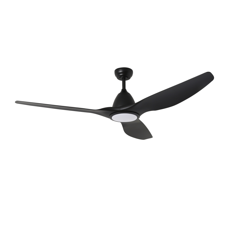 ZEVENTI - Ventilatore da soffitto LED URBINO LED/20W/230V 3000-6000K Wi-Fi Tuya nero + telecomando