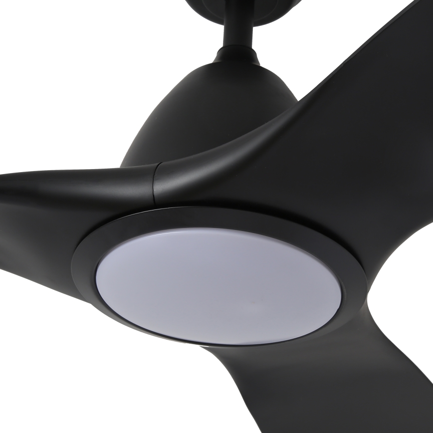 ZEVENTI - Ventilatore da soffitto LED URBINO LED/20W/230V 3000-6000K Wi-Fi Tuya nero + telecomando