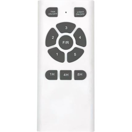 ZEVENTI - Ventilatore da soffitto LIONI Wi-Fi Tuya cromo opaco/quercia + telecomando