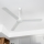 ZEVENTI - Ventilatore da soffitto TOFINO bianco