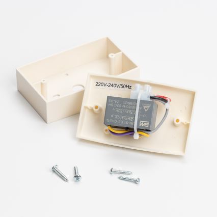 ZEVENTI - Ventilatore da soffitto TOFINO bianco