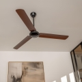 ZEVENTI - Ventilatore da soffitto TOFINO marrone