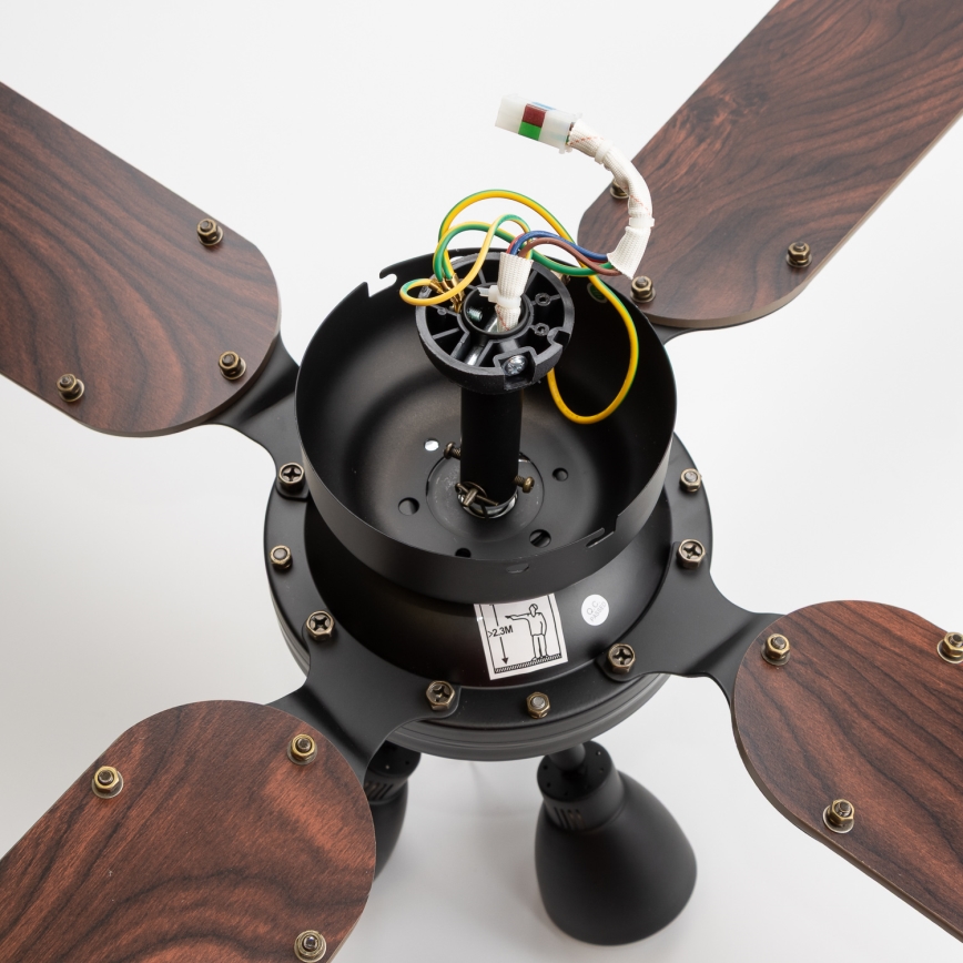 ZEVENTI - Ventilatore da soffitto ZURRIOLA 3xGU10/50W/230V