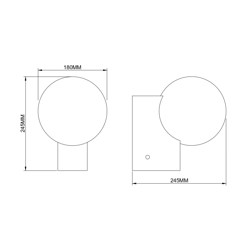 Zuma Line - Lampada da parete 1xE27/25W/230V dorata
