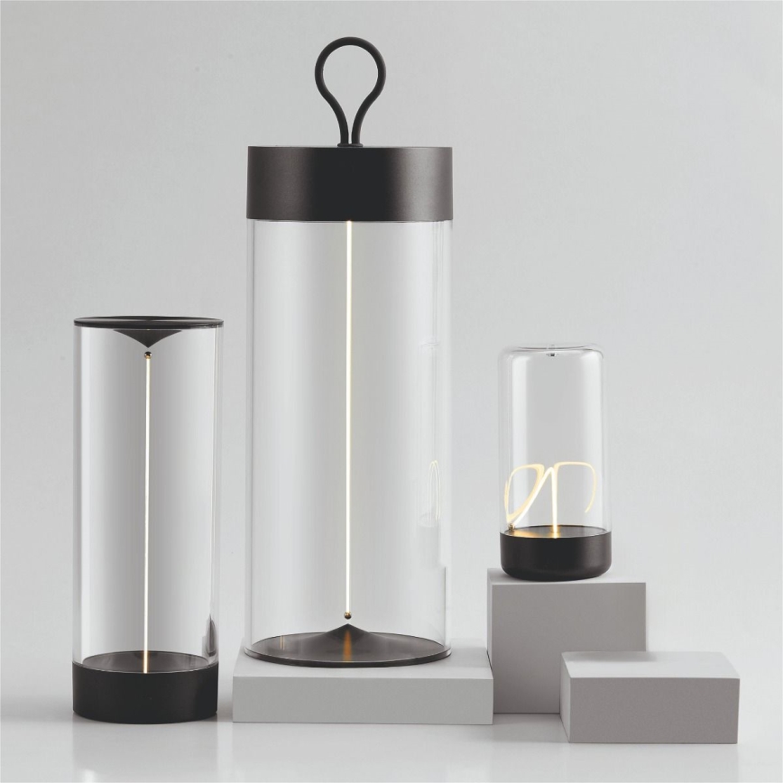 Zuma Line 1003 - Lampada LED dimmerabile ricaricabile ESTERNO LED/1,2W/230V grigio IP54
