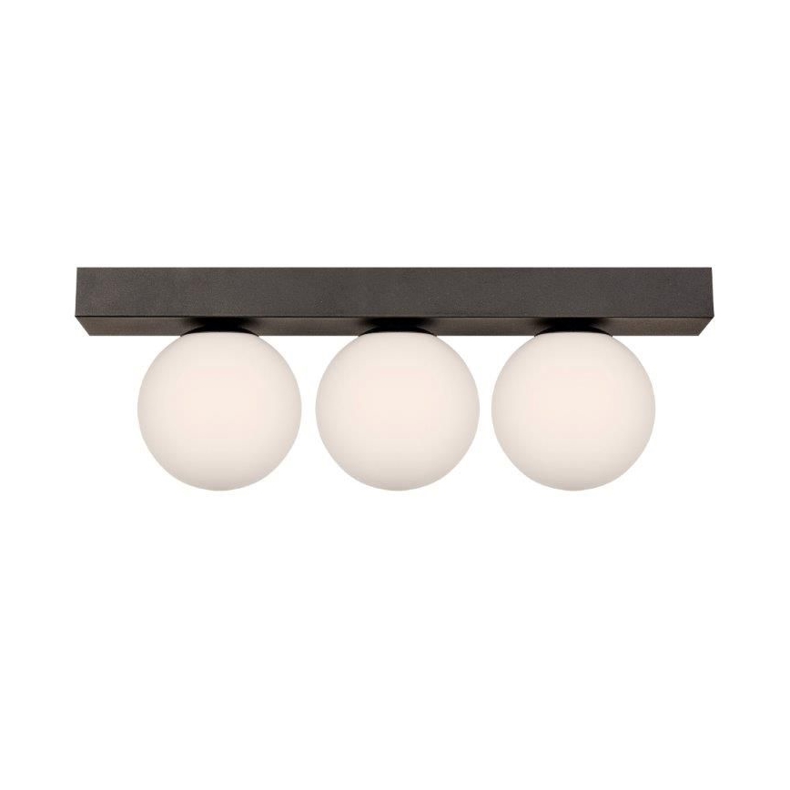 Zuma Line - Plafoniera 3xG9/8W/230V 46,5 cm nero