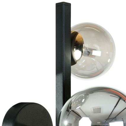 Zuma Line - Applique 3xG9/8W/230V nero/nero fumé