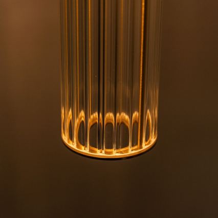 Zuma Line - Lampada a sospensione con cavo 1xE14/7W/230V dorata