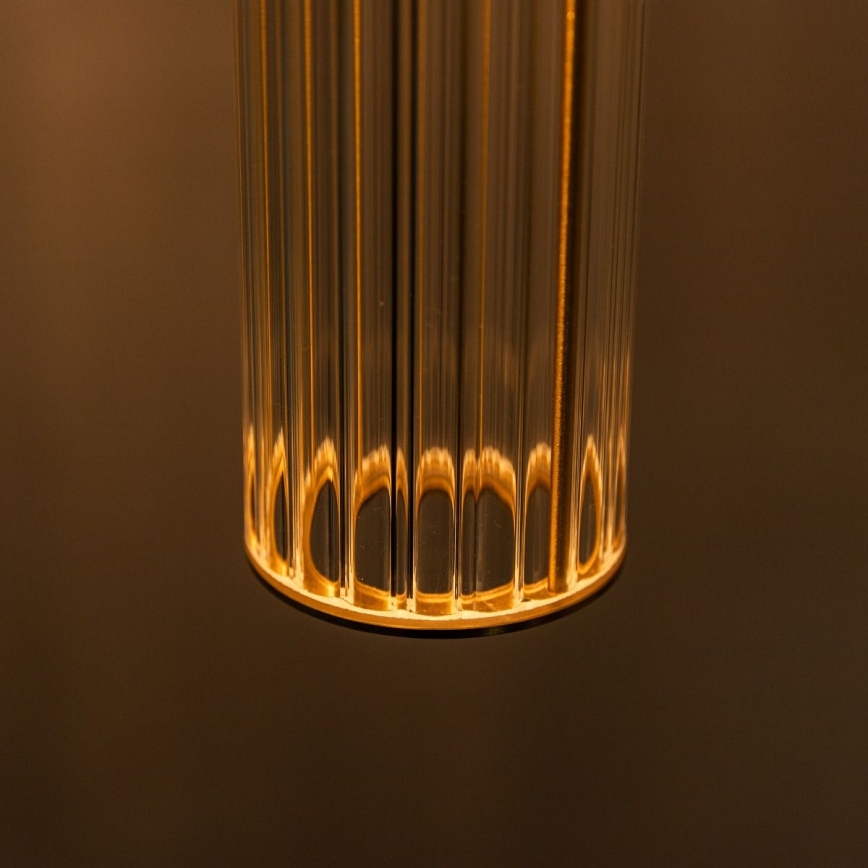 Zuma Line - Lampada a sospensione con cavo 1xE14/7W/230V dorata