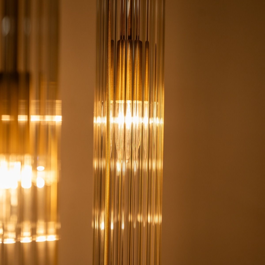 Zuma Line - Lampadario sospeso con cavo 3xE14/7W/230V oro