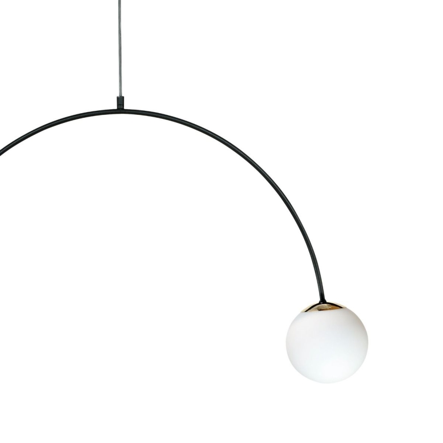 Zuma Line - Lampadario a cavo 2xE14/10W/230V nero