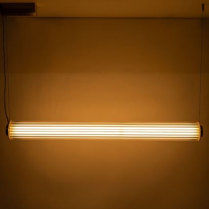 Zuma Line - Lampadario dimmerabile a cavo LED/39W/230V 2700-6500K oro + telecomando