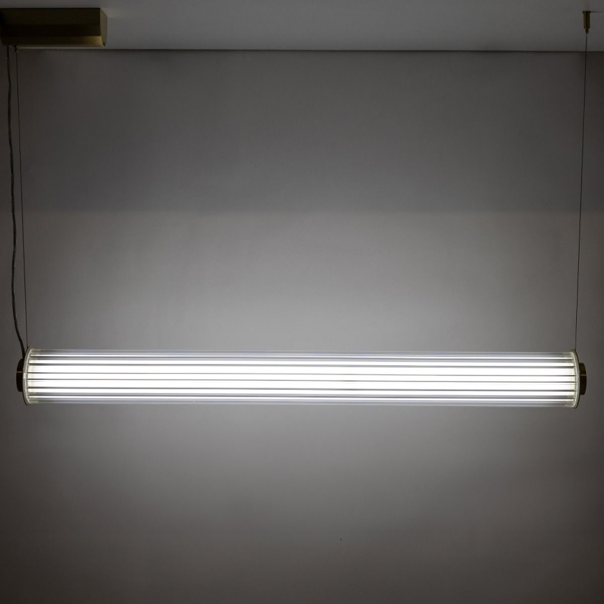 Zuma Line - Lampadario dimmerabile a cavo LED/39W/230V 2700-6500K oro + telecomando