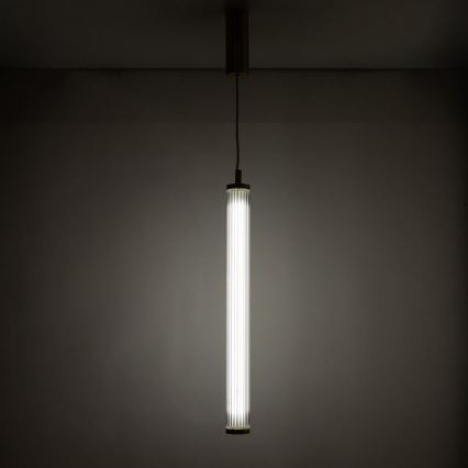 Zuma Line - Lampada a sospensione LED dimmerabile su cavo LED/26W/230V 2700-6500K oro + telecomando