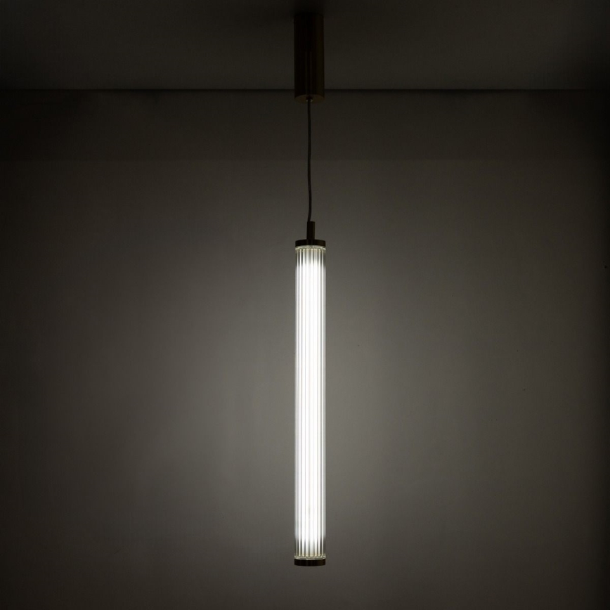 Zuma Line - Lampada a sospensione LED dimmerabile su cavo LED/26W/230V 2700-6500K oro + telecomando