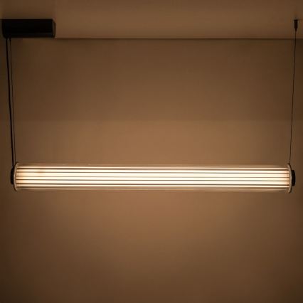 Zuma Line - Lampadario a sospensione dimmerabile con cavo LED/39W/230V 2700-6500K nero + telecomando