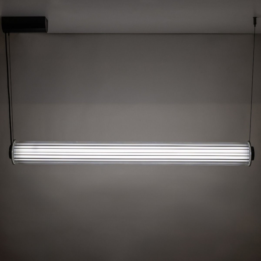 Zuma Line - Lampadario a sospensione dimmerabile con cavo LED/39W/230V 2700-6500K nero + telecomando