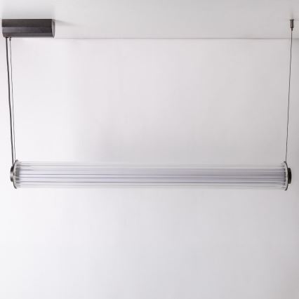 Zuma Line - Lampadario a sospensione dimmerabile con cavo LED/39W/230V 2700-6500K nero + telecomando