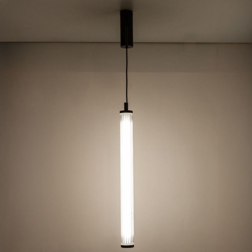 Zuma Line - Lampadario LED dimmerabile a sospensione LED/26W/230V 2700-6500K nero + telecomando
