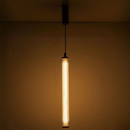 Zuma Line - Lampadario LED dimmerabile a sospensione LED/26W/230V 2700-6500K nero + telecomando
