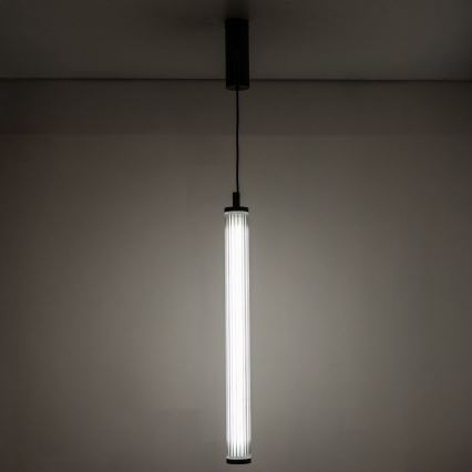 Zuma Line - Lampadario LED dimmerabile a sospensione LED/26W/230V 2700-6500K nero + telecomando