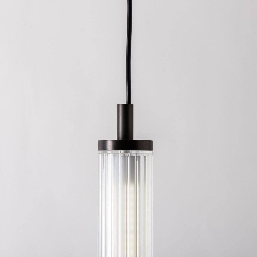 Zuma Line - Lampadario LED dimmerabile a sospensione LED/26W/230V 2700-6500K nero + telecomando